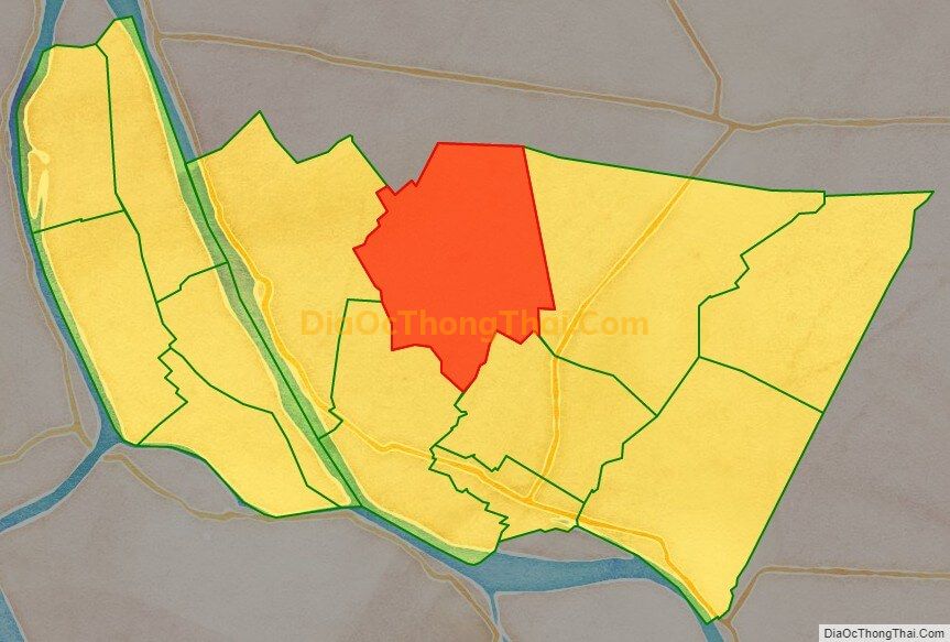 Bản đồ vị trí và địa giới hành chính Xã Phú Lợi, huyện Thanh Bình