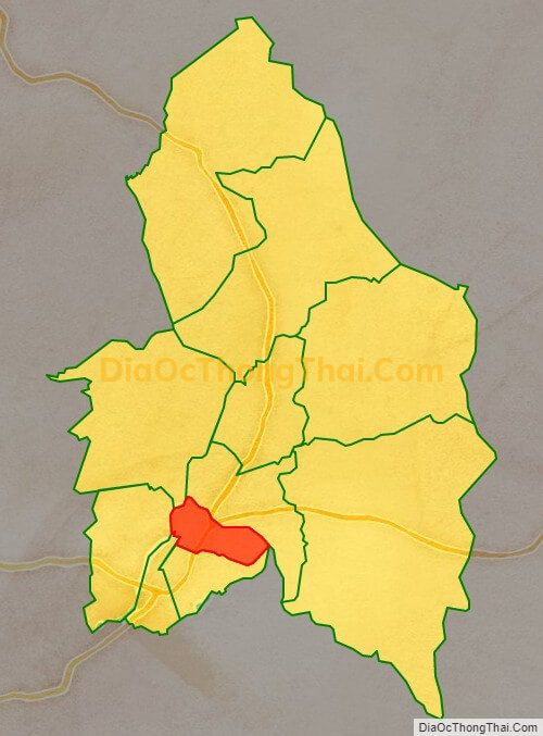 Bản đồ vị trí và địa giới hành chính Phường An Tân, thị xã An Khê