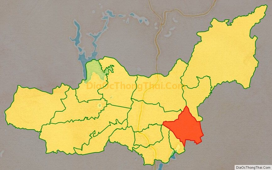 Bản đồ vị trí và địa giới hành chính Xã Chư Đang Ya, huyện Chư Păh