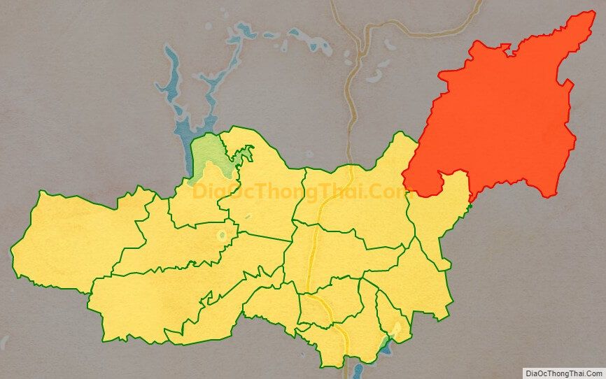 Bản đồ vị trí và địa giới hành chính Xã Hà Tây, huyện Chư Păh