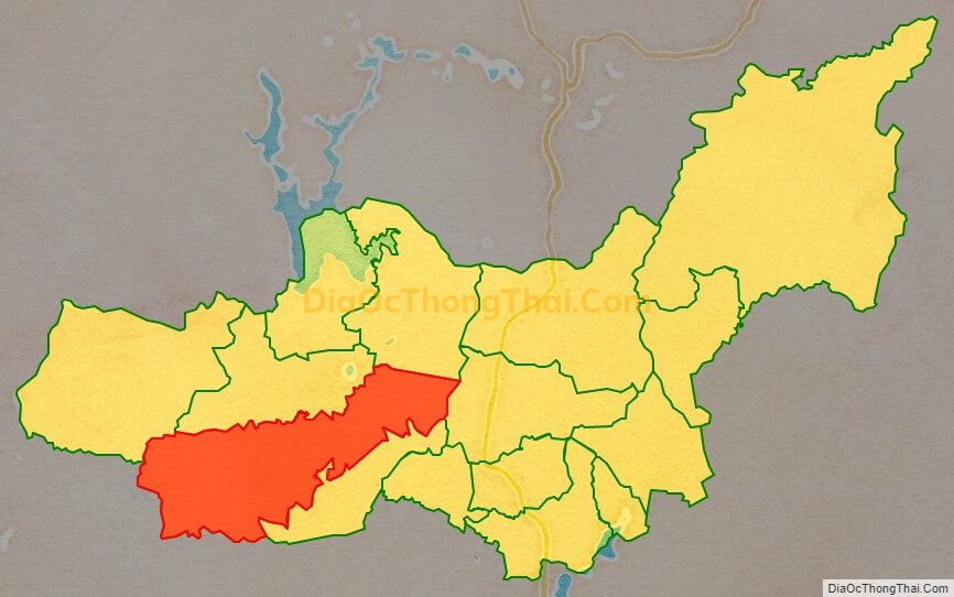 Bản đồ vị trí và địa giới hành chính Xã Ia Ka, huyện Chư Păh