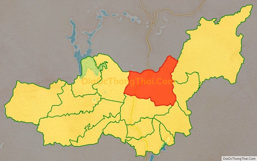 Bản đồ vị trí và địa giới hành chính Xã Ia Khươl, huyện Chư Păh