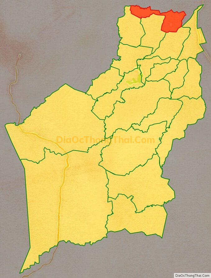 Bản đồ vị trí và địa giới hành chính Xã Bàu Cạn, huyện Chư Prông