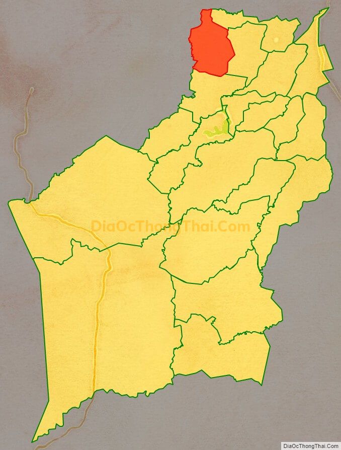 Bản đồ vị trí và địa giới hành chính Xã Bình Giáo, huyện Chư Prông