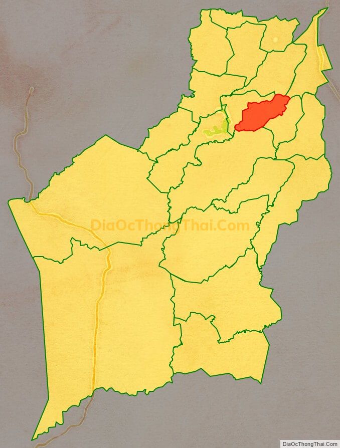 Bản đồ vị trí và địa giới hành chính Xã Ia Kly, huyện Chư Prông