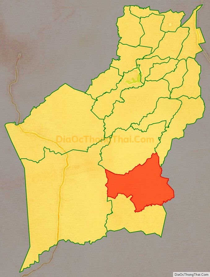 Bản đồ vị trí và địa giới hành chính Xã Ia Lâu, huyện Chư Prông