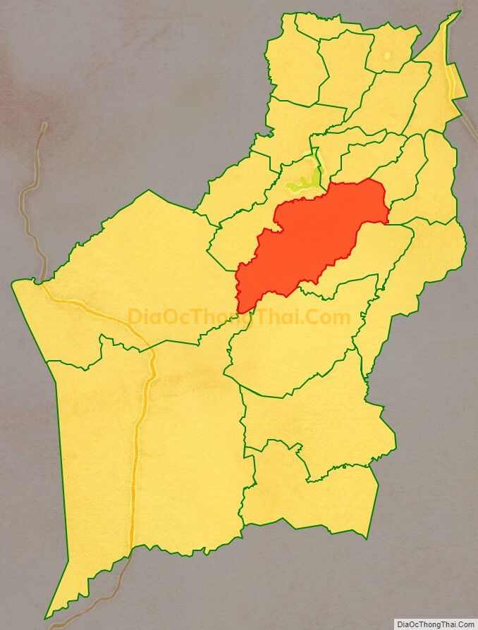 Bản đồ vị trí và địa giới hành chính Xã Ia Me, huyện Chư Prông