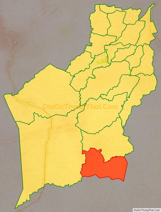 Bản đồ vị trí và địa giới hành chính Xã Ia Piơr, huyện Chư Prông