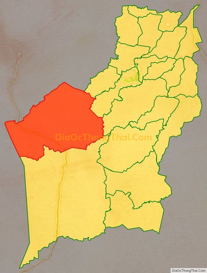 Bản đồ vị trí và địa giới hành chính Xã Ia Púch, huyện Chư Prông