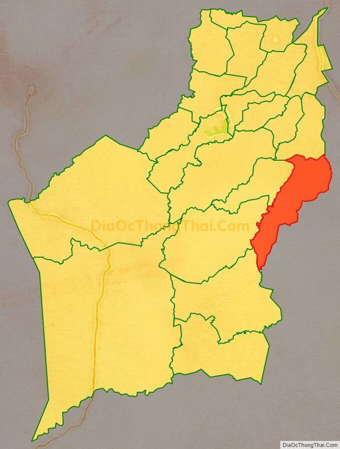 Bản đồ vị trí và địa giới hành chính Xã Ia Vê, huyện Chư Prông