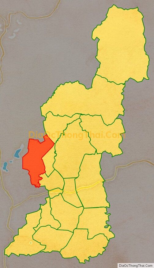 Bản đồ vị trí và địa giới hành chính Xã Hà Bầu, huyện Đak Đoa
