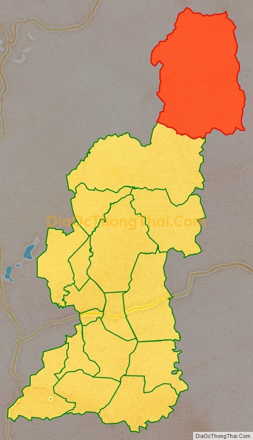 Bản đồ vị trí và địa giới hành chính Xã Hà Đông, huyện Đak Đoa