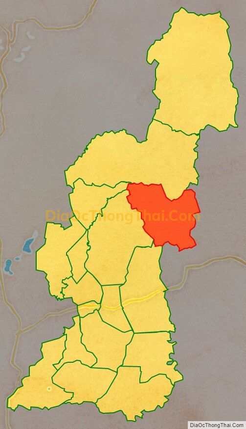 Bản đồ vị trí và địa giới hành chính Xã Hải Yang, huyện Đak Đoa