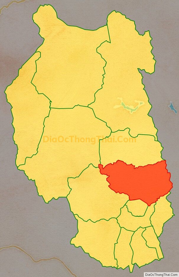 Bản đồ vị trí và địa giới hành chính Xã Đak SMar, huyện Kbang