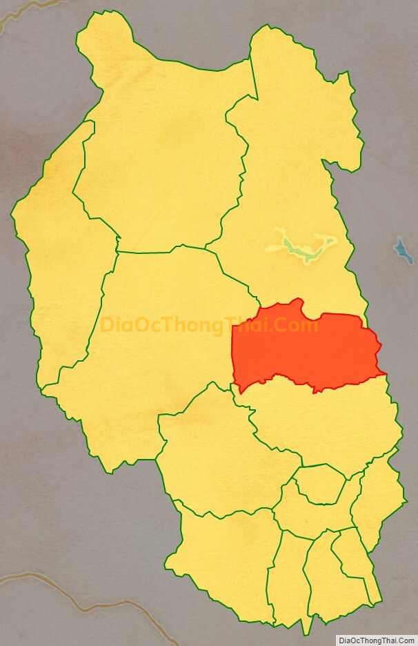 Bản đồ vị trí và địa giới hành chính Xã Sơ Pai, huyện Kbang