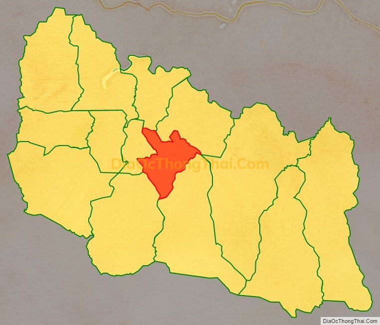Bản đồ vị trí và địa giới hành chính Xã Ya Ma, huyện Kông Chro