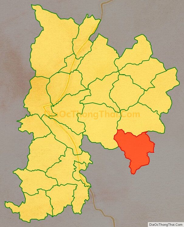 Bản đồ vị trí và địa giới hành chính Xã Đức Xuân, huyện Bắc Quang