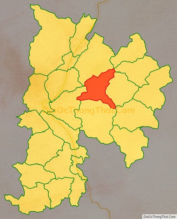 Bản đồ vị trí và địa giới hành chính Xã Kim Ngọc, huyện Bắc Quang