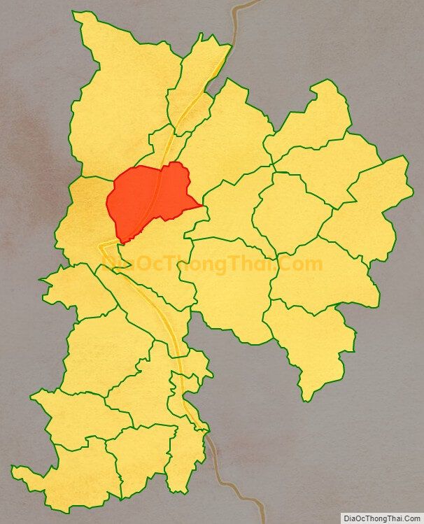 Bản đồ vị trí và địa giới hành chính Xã Việt Vinh, huyện Bắc Quang