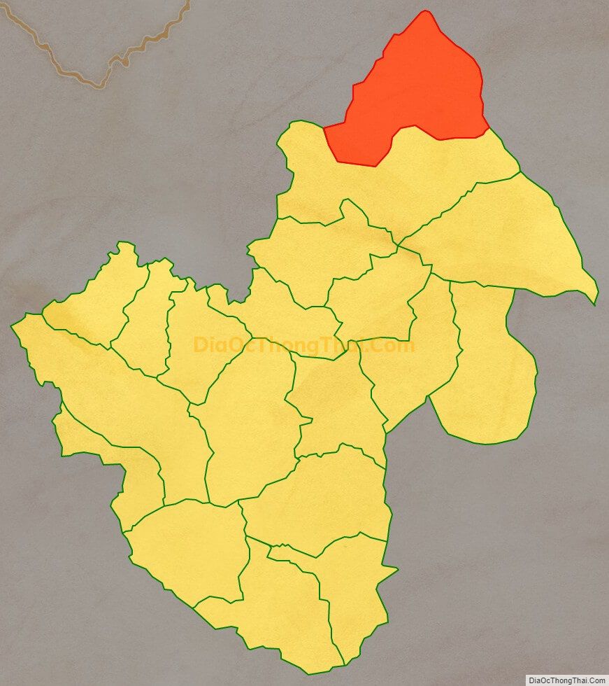 Bản đồ vị trí và địa giới hành chính Xã Lũng Cú, huyện Đồng Văn