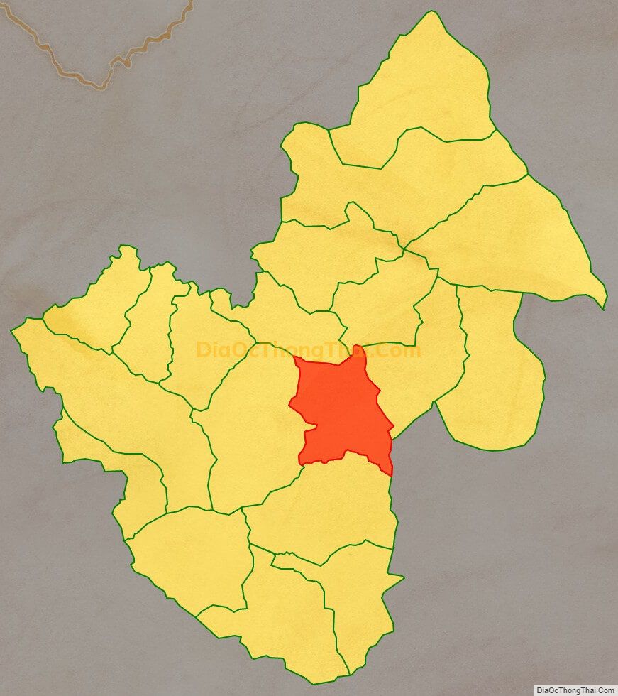 Bản đồ vị trí và địa giới hành chính Xã Sính Lủng, huyện Đồng Văn