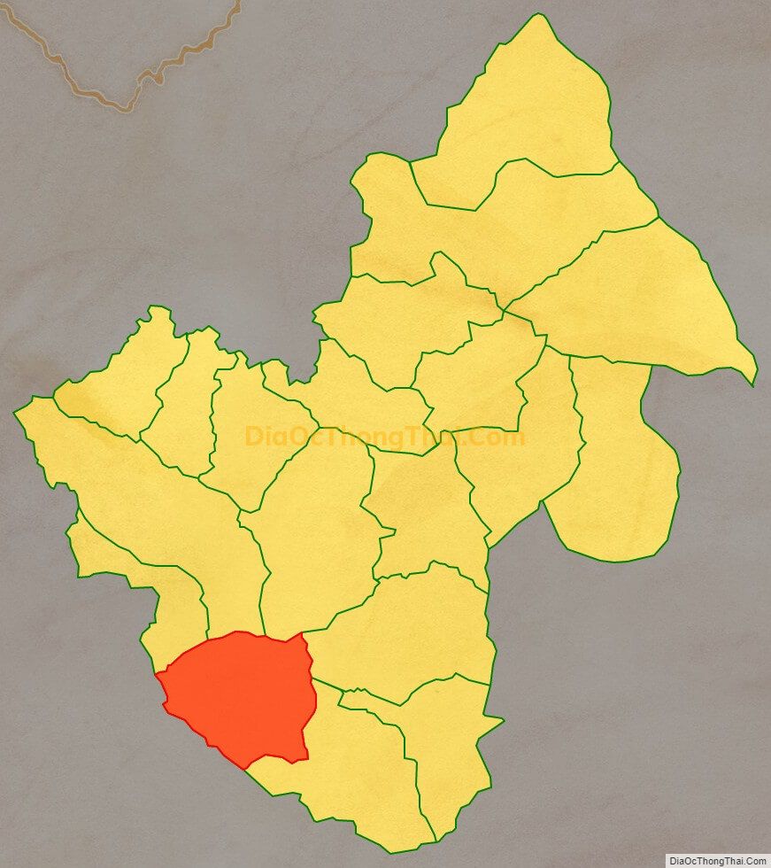 Bản đồ vị trí và địa giới hành chính Xã Vần Chải, huyện Đồng Văn