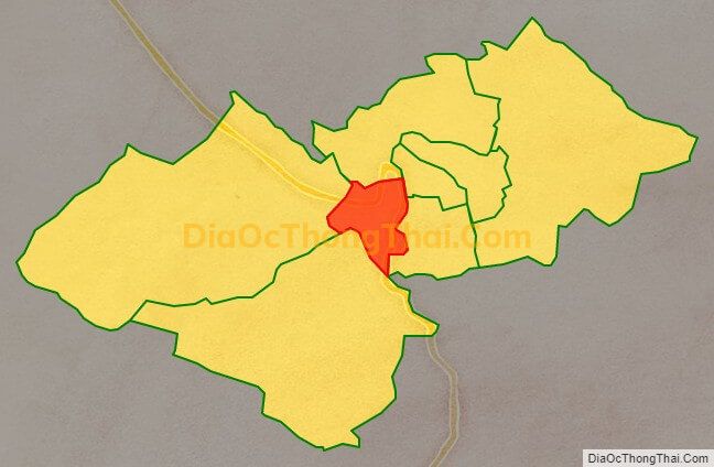 Bản đồ vị trí và địa giới hành chính Phường Nguyễn Trãi, TP Hà Giang