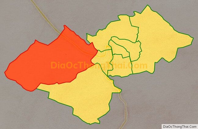 Bản đồ vị trí và địa giới hành chính Xã Phương Độ, TP Hà Giang