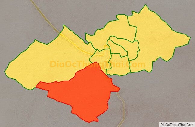 Bản đồ vị trí và địa giới hành chính Xã Phương Thiện, TP Hà Giang