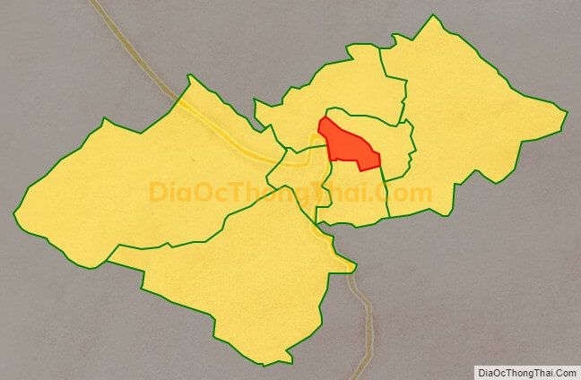 Bản đồ vị trí và địa giới hành chính Phường Trần Phú, TP Hà Giang