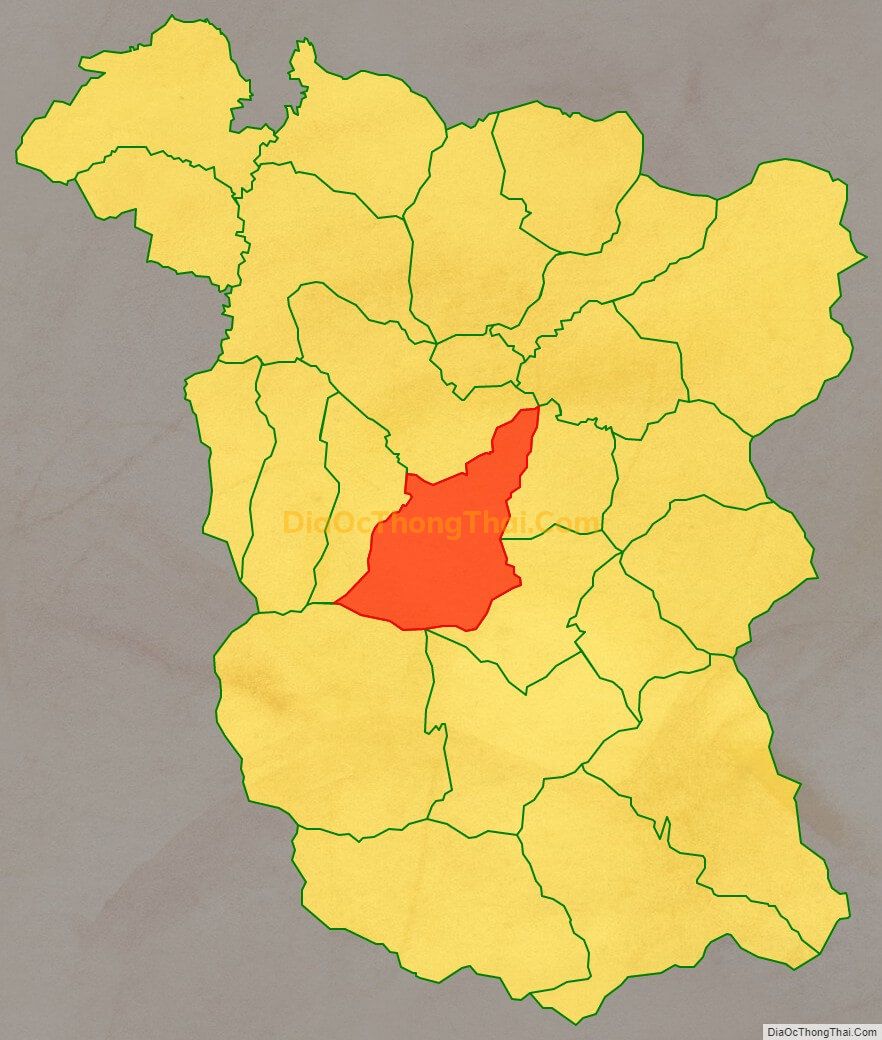 Bản đồ vị trí và địa giới hành chính Xã Bản Luốc, huyện Hoàng Su Phì