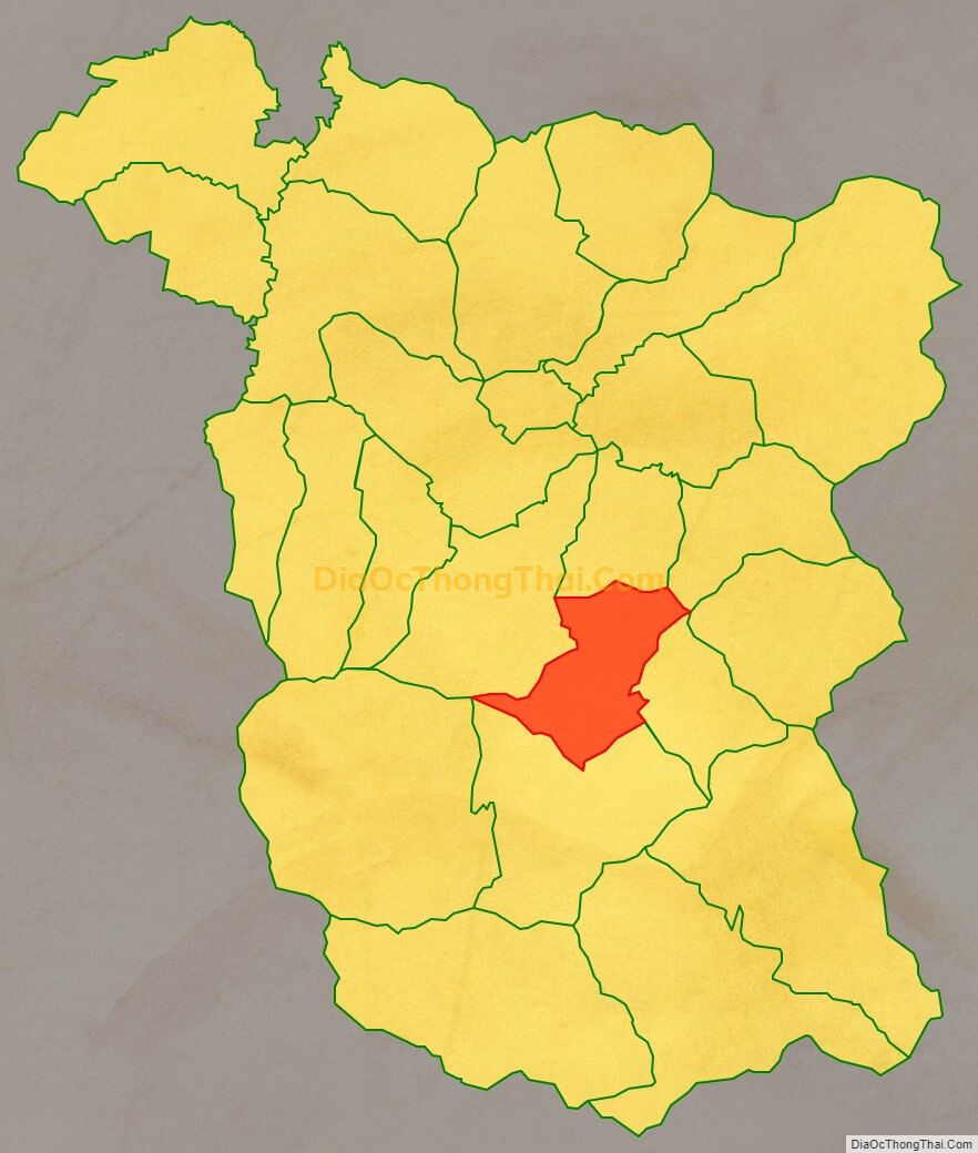 Bản đồ vị trí và địa giới hành chính Xã Nậm Dịch, huyện Hoàng Su Phì