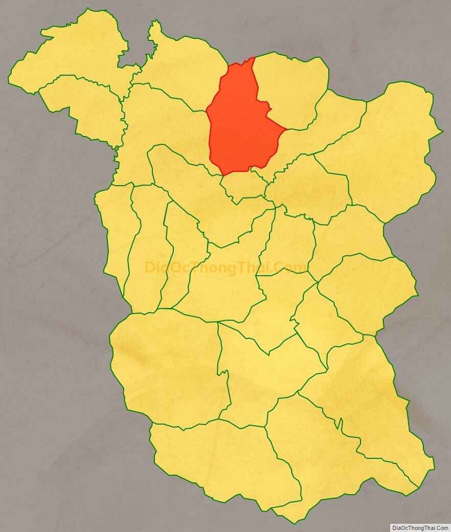 Bản đồ vị trí và địa giới hành chính Xã Pố Lồ, huyện Hoàng Su Phì