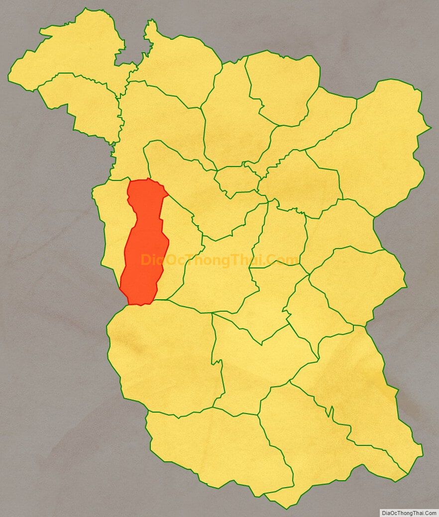 Bản đồ vị trí và địa giới hành chính Xã Pờ Ly Ngài, huyện Hoàng Su Phì