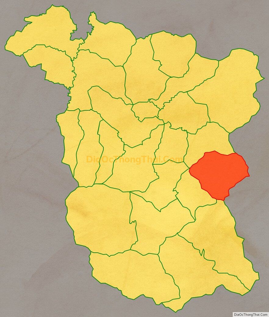 Bản đồ vị trí và địa giới hành chính Xã Tả Sử Choóng, huyện Hoàng Su Phì