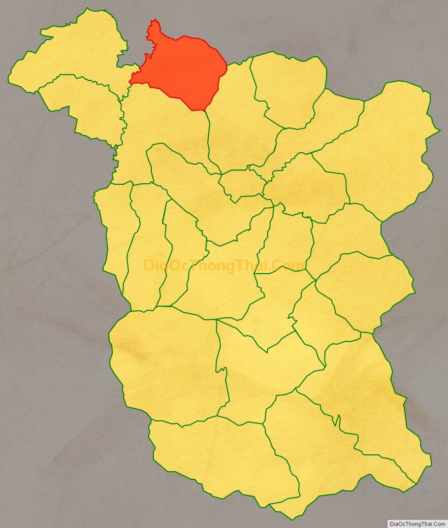 Bản đồ vị trí và địa giới hành chính Xã Thàng Tín, huyện Hoàng Su Phì