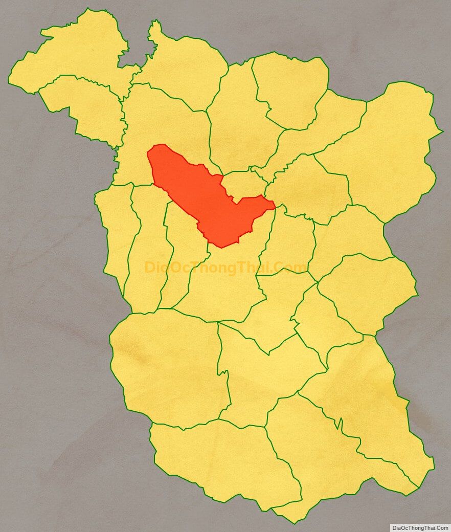 Bản đồ vị trí và địa giới hành chính Xã Tụ Nhân, huyện Hoàng Su Phì