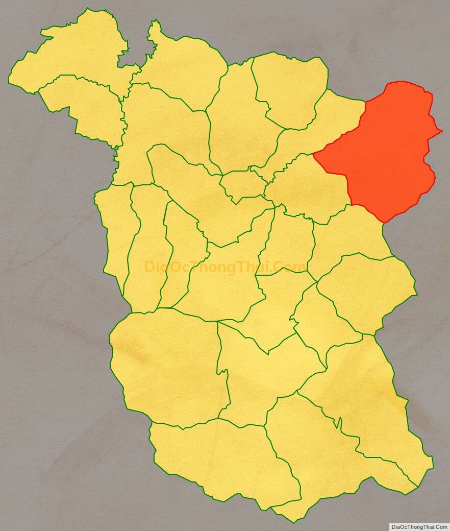 Bản đồ vị trí và địa giới hành chính Xã Túng Sán, huyện Hoàng Su Phì