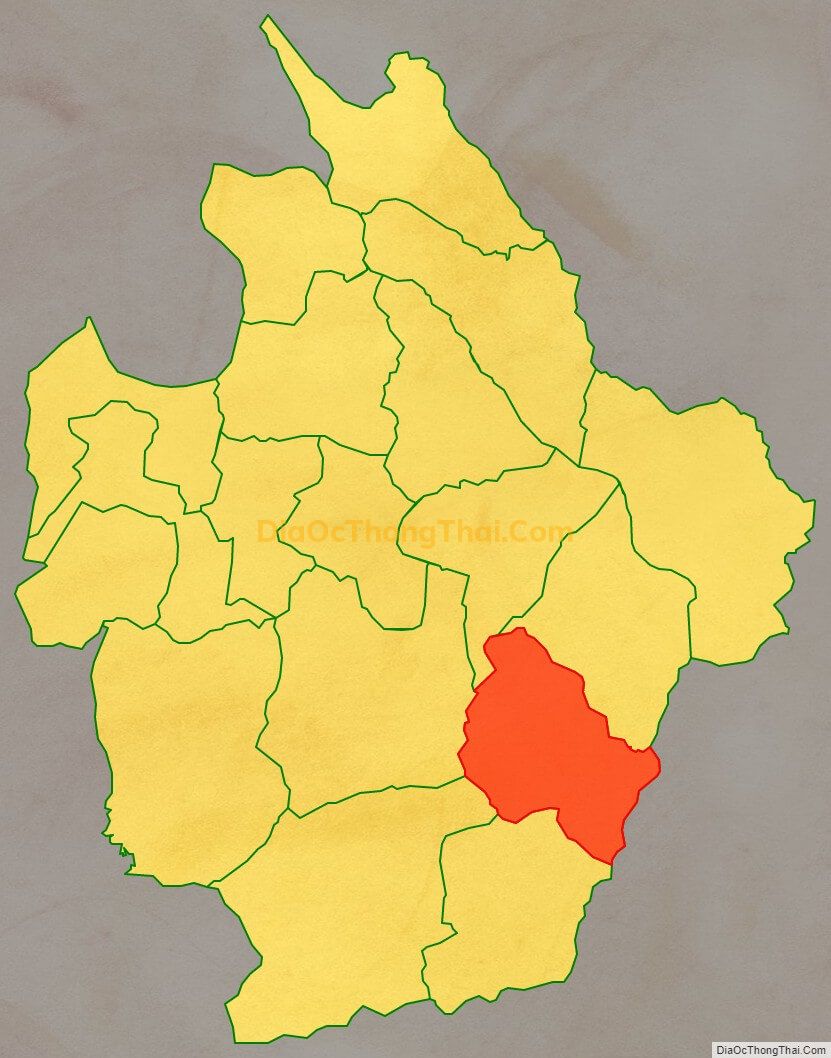 Bản đồ vị trí và địa giới hành chính Xã Khâu Vai, huyện Mèo Vạc