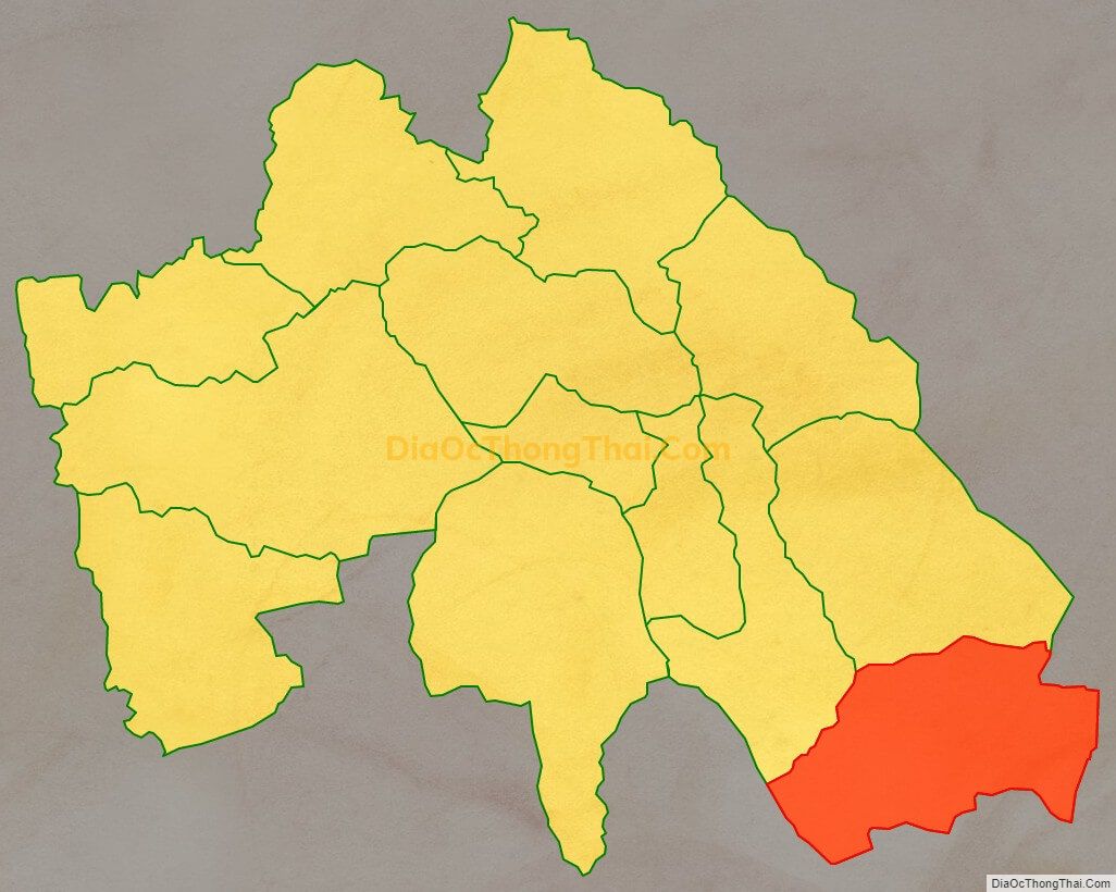 Bản đồ vị trí và địa giới hành chính Xã Thái An, huyện Quản Bạ