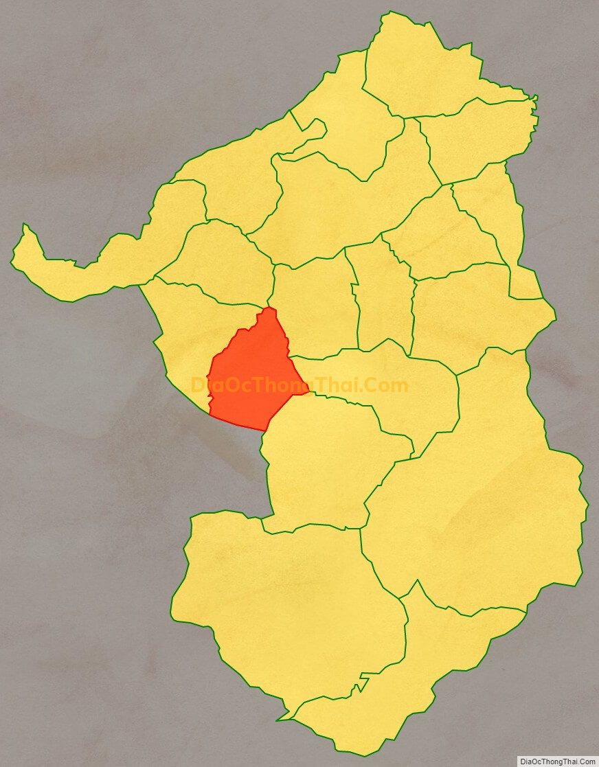 Bản đồ vị trí và địa giới hành chính Xã Bản Ngò, huyện Xín Mần
