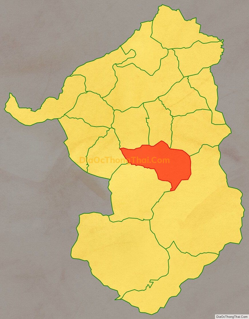 Bản đồ vị trí và địa giới hành chính Xã Chế Là, huyện Xín Mần