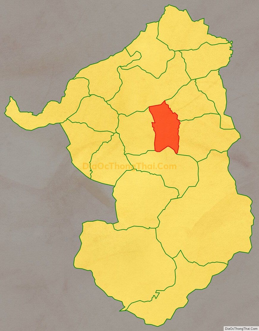Bản đồ vị trí và địa giới hành chính Xã Cốc Rế, huyện Xín Mần