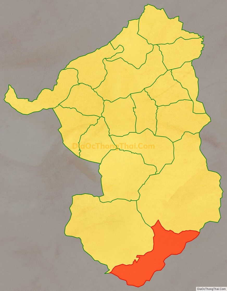 Bản đồ vị trí và địa giới hành chính Xã Khuôn Lùng, huyện Xín Mần