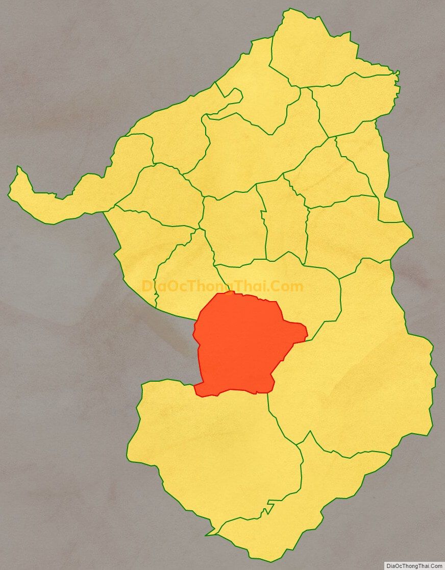 Bản đồ vị trí và địa giới hành chính Xã Nấm Dẩn, huyện Xín Mần