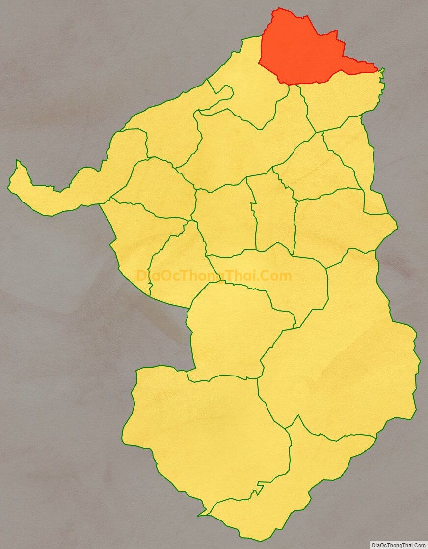 Bản đồ vị trí và địa giới hành chính Xã Nàn Xỉn, huyện Xín Mần