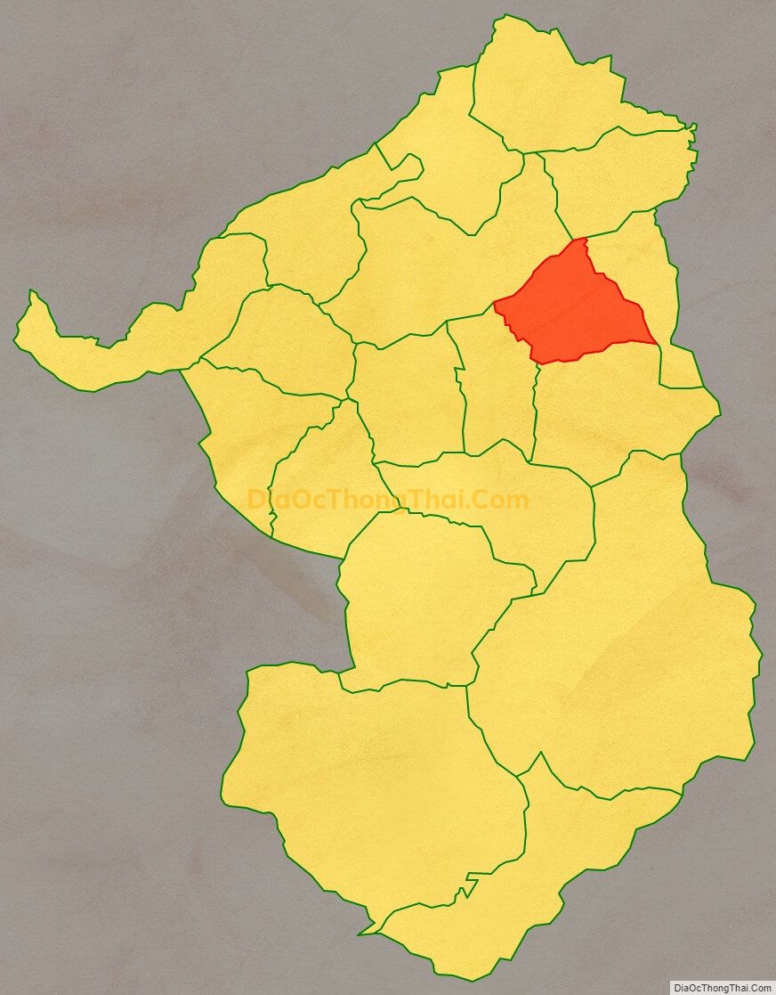 Bản đồ vị trí và địa giới hành chính Xã Ngán Chiên (cũ), huyện Xín Mần