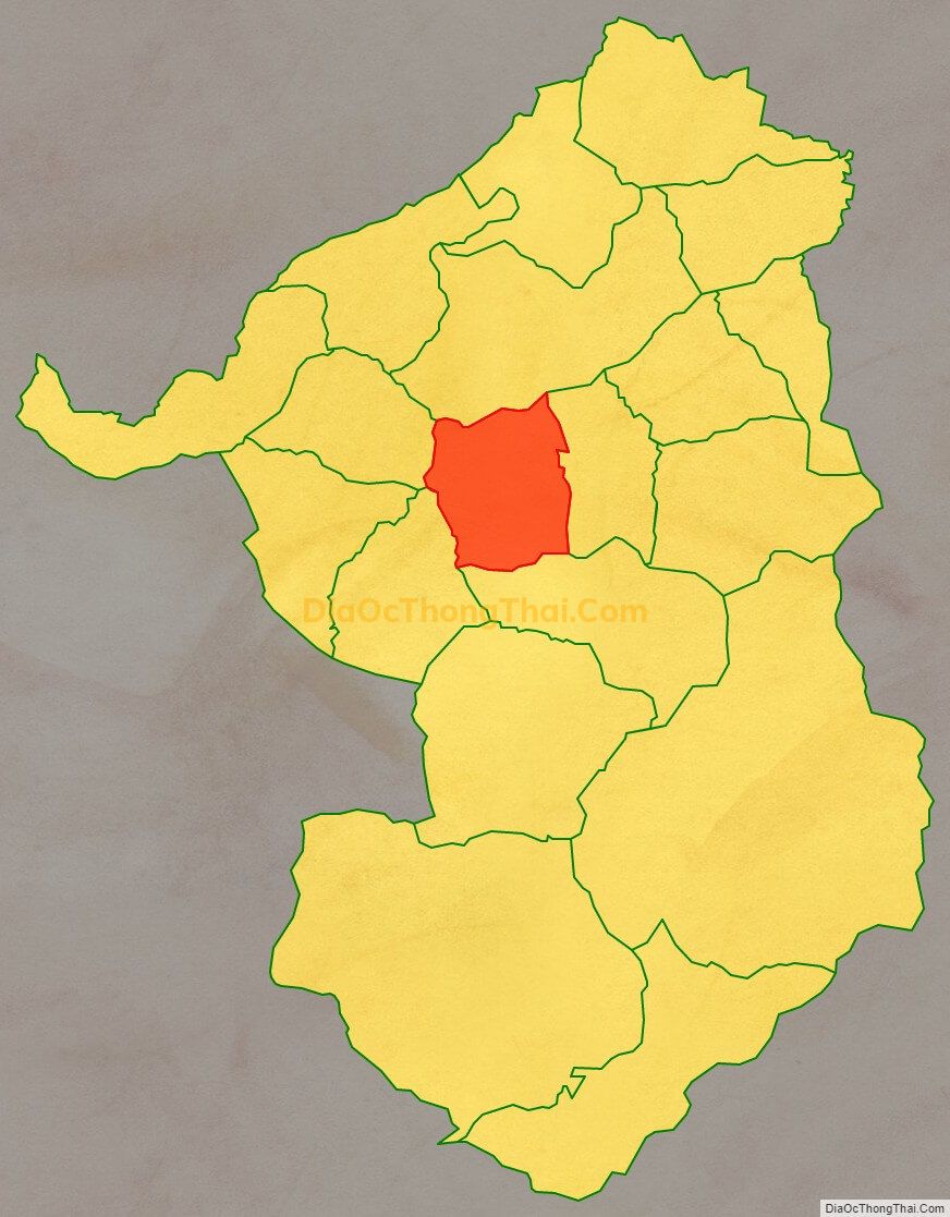 Bản đồ vị trí và địa giới hành chính Xã Tả Nhìu, huyện Xín Mần