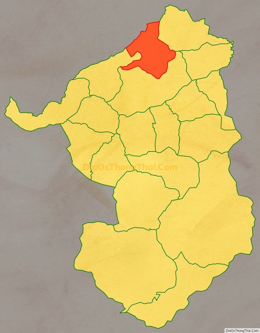 Bản đồ vị trí và địa giới hành chính Xã Xín Mần, huyện Xín Mần