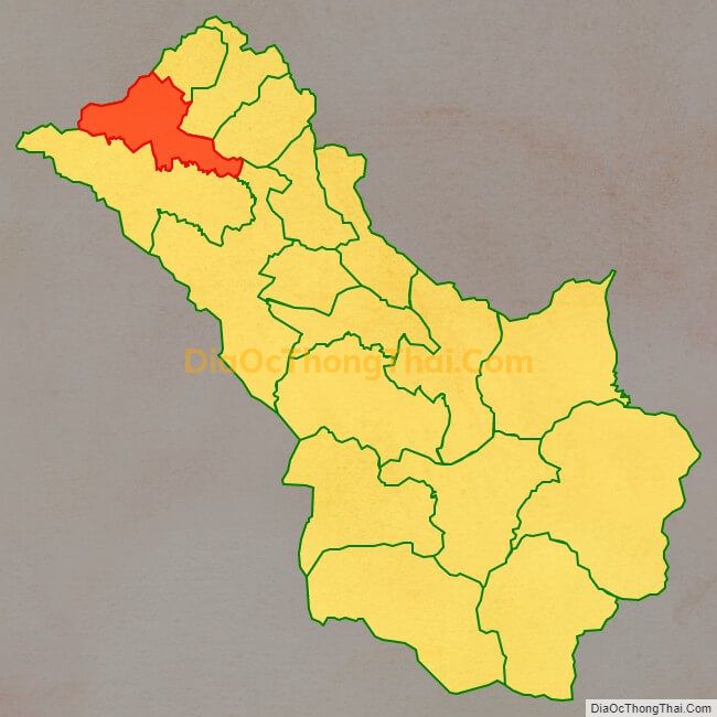 Bản đồ vị trí và địa giới hành chính Xã Bạch Đích, huyện Yên Minh